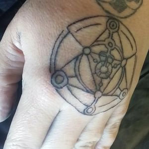 Sacred geometry hand piece #christchurch #newzealand #blacktattoos #linetattoo #tattooart #tattoo #hand #lineworktattoo #linework #handtattoos #geometric #geometrictattoo #geometry #sacredtattoos 