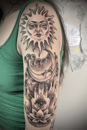 Tattoo by Anchors and Ink Tattoo studio/school