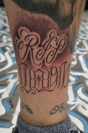 R.I.P NORM ForeverFreehand Lettering Letters To Live By 