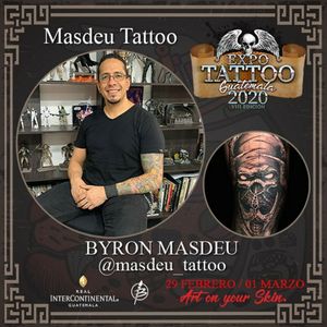 Byron Masdeu de Masdeu Tattoo Studio Instagram @Masdeu_Tattoo