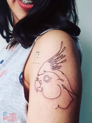 Bird Tattoo #ink #inked #inkedgirl #inkedlife #inkedup #inkedwoman #tattoogirl #tattoowoman #femaletattoo #femaletattooartist #femaleartist #womensempowerment #art #artwork #girlspower #desing #desingtattoo #proyect #work #wgtattoostudio #tattoostudio #safespace #ensenada #bajacalifornia #mexico 