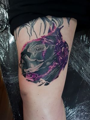 Cover up rose and galaxy 