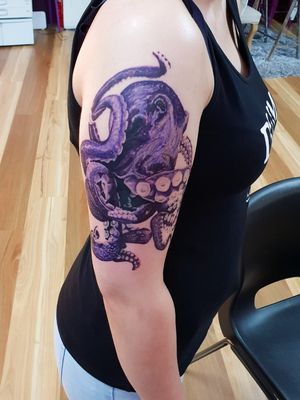 Purple octopuss