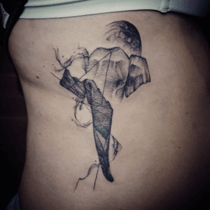 Elephant tattoo - Tattoo Chiang Mai    #elephanttattoo #elephant #ChiangMai #thailand #linework #fineline #geometric #realistictattoo #Tattoodo #btattooing #tattooist #tattoochiangmai #tatouage #blackworkers #tattooartistchiangmai #inked #instatattoo 