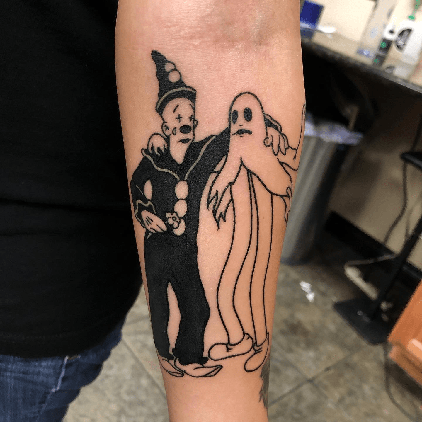 clown into ghost tattooTikTok Search
