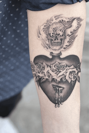 Tattoo by Darkside tattoo society