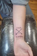 Small but powerful tattoo I did recently #heart #arrow #smalltattoos #smallbutmighty #meaningfultattoo #blackwork #wrist #meanings #arrows #small 