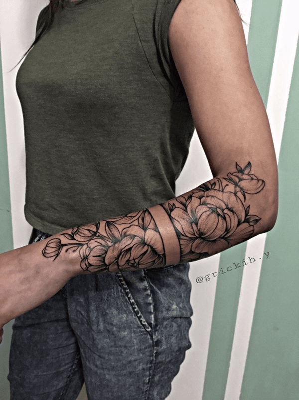 Tattoo from Black Tattoo Fern