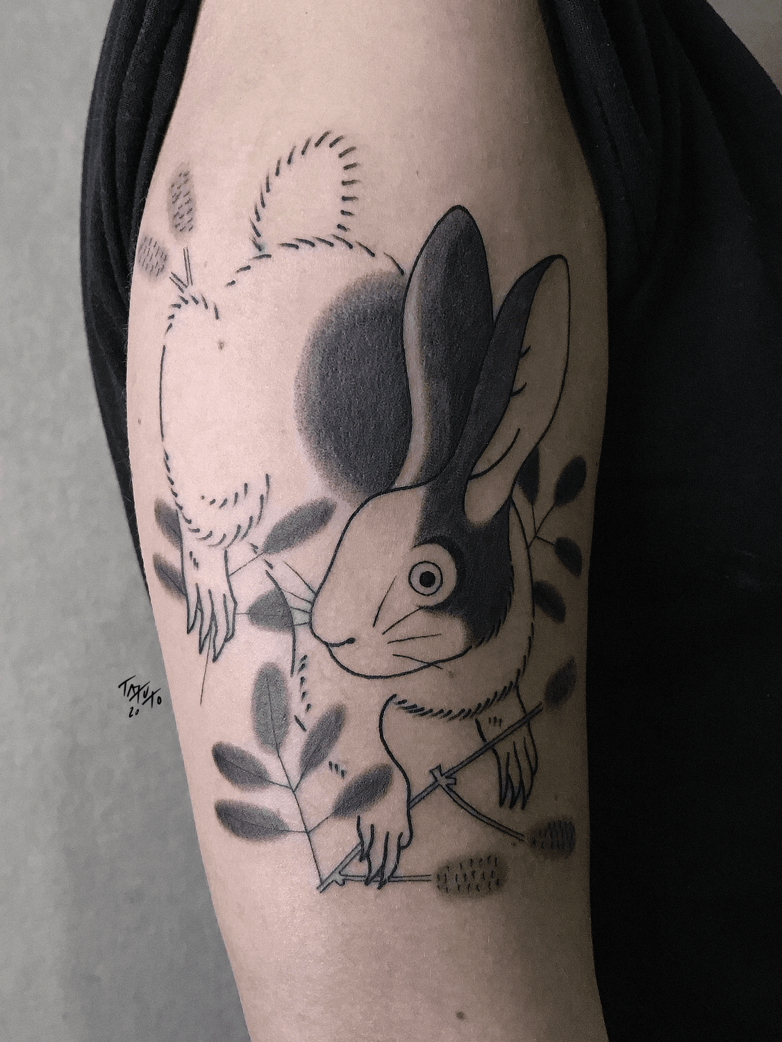 bunny in Old School Traditional Tattoos  Search in 13M Tattoos Now   Tattoodo