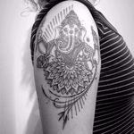  #ganesh#ornamentaltattoo#feminin #tattoo #geometric #organica #mandala #flores #rosatattoo #dmoch