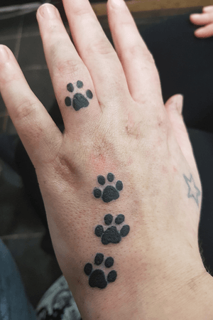 Easy little tat for a passed pet 