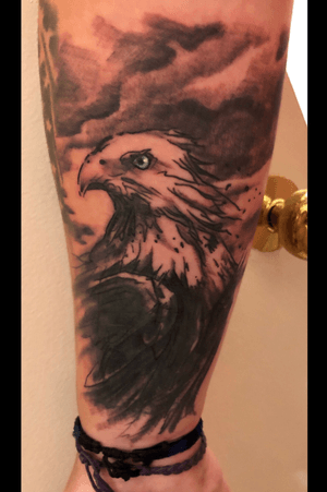 4 hours old and very swollen #baldeagle #america #patriotic #sleeve 