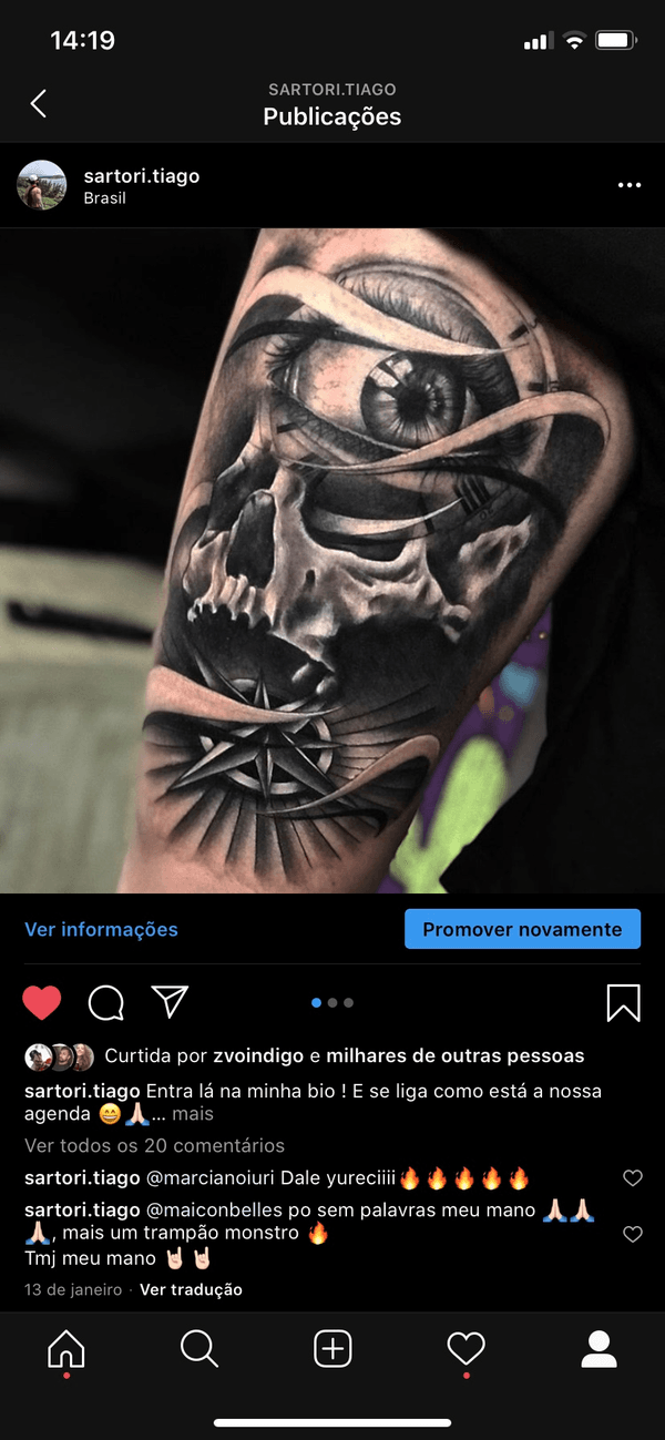 Tattoo from Tiago sartori