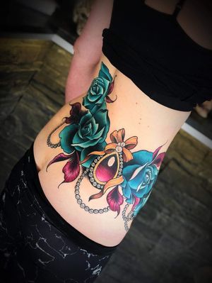 Roses by Stacy at High Fever Tattoo Oslo 