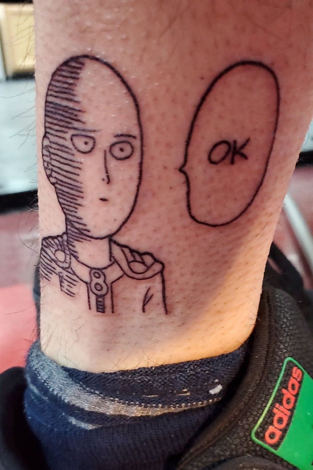 Saitamaby jcttattoo Visit gamerink for the best gamer tattoos To  submit your work use the tag animem  Tattoo designs men Anime tattoos  One piece tattoos