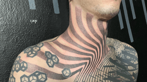 Freehand neck, all other Tattoos by amazing Luis Jade