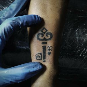 Tatuaje de llave 