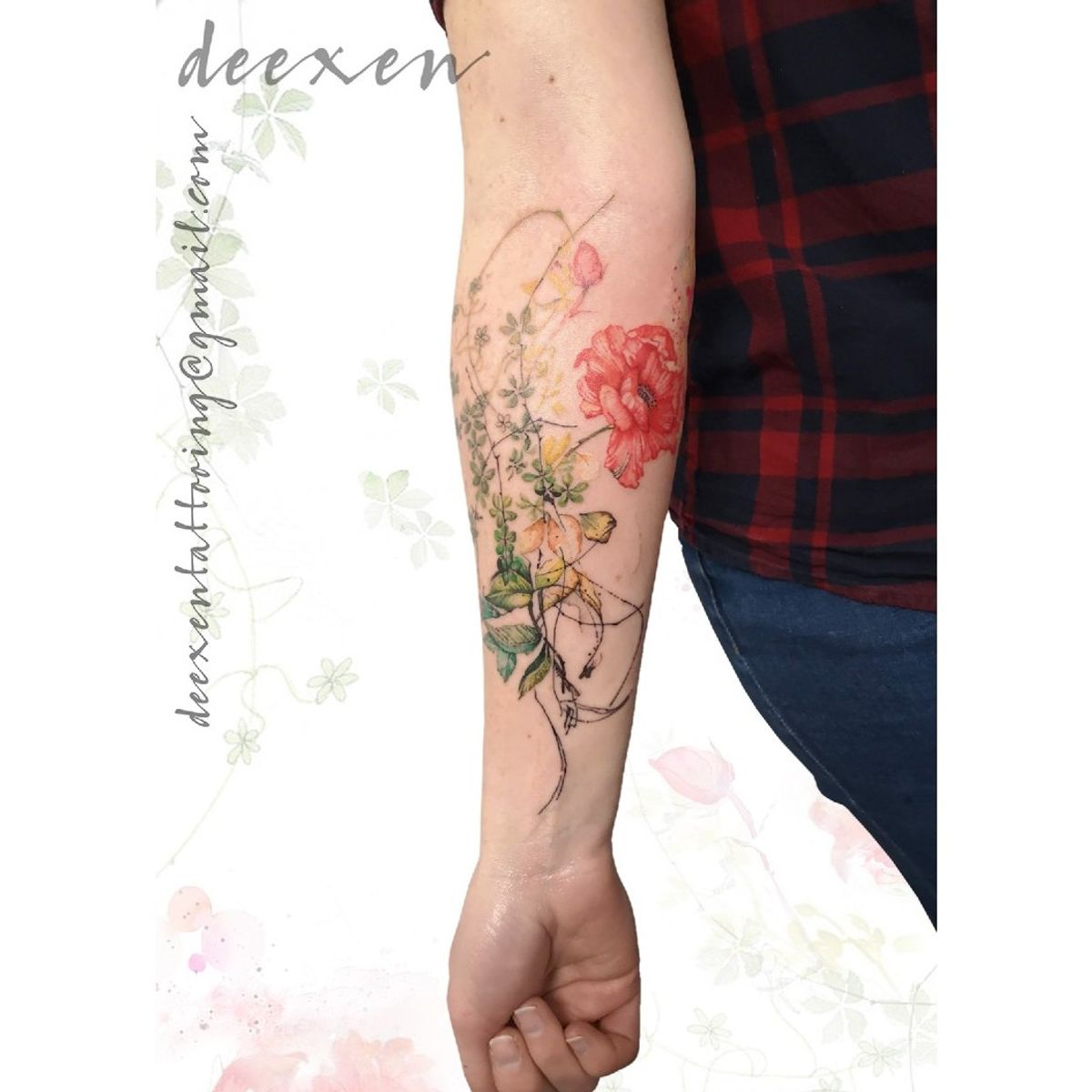 Tattoo uploaded by DEEXEN • My soul speaks in flowers ️Contact