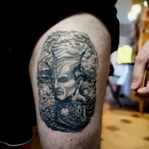 Clive Barker tattoo