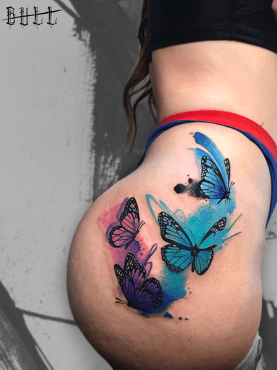 #farfalle #butterflytattoo #heart #pescara #montesilvano #abruzzo #tattoo #tattoos #watercolourtattoo #tatuaggi #tatuaggio #avantgardetattoo