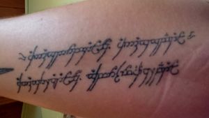 The one Ring Quote#lotr #ring #theonering #sauron #SauronTattoo #lordoftherings