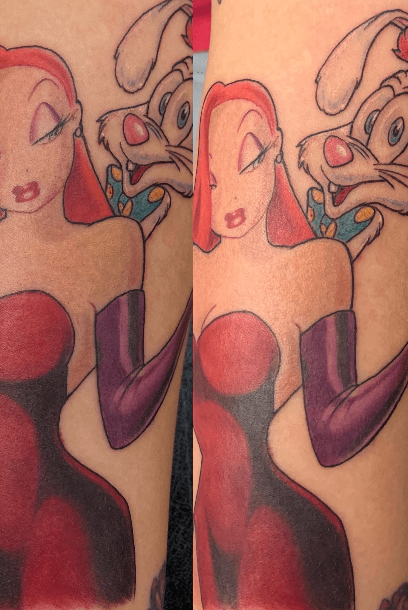 Do you know who framed Roger Rabbit This unique piece was a collaboration  between two of our incredibly talented protea  Tattoo supplies Tattoos  Unique pieces