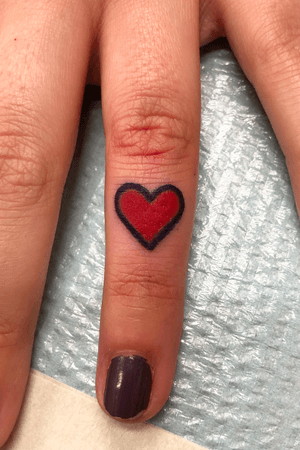 Quick #heart on a #finger