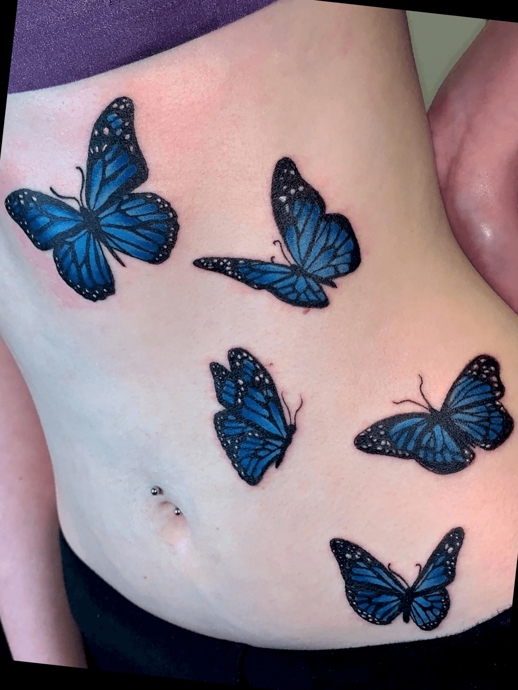 Blue Butterfly Tattoos Meanings Designs and Ideas  Art and Design