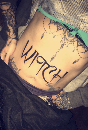 Stomach Tattoo ♠️ 