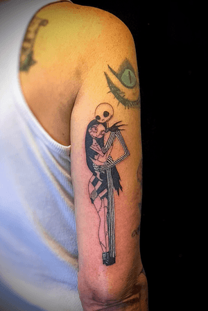Jack and Sally couple ink
