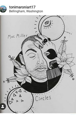 Circles Mac Miller design 