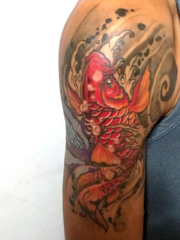Tattoo from Dark knight tattoo studio