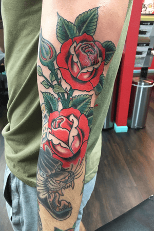 Roses done by me!!