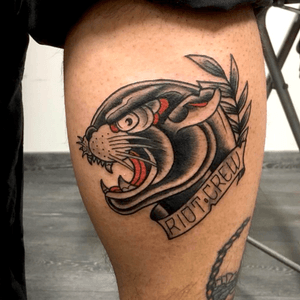 #panther#oldschool#traditionaltattoo