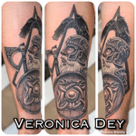 Viking Warrior Tattoo by Veronica Dey at Vicious Vanity Ink Tattoo Studio