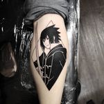 Sasuke tattoo from Naruto