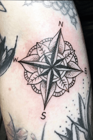 Tattoo uploaded by Kyalsin Su • Mandala compass tattoo by Big Star •  Tattoodo
