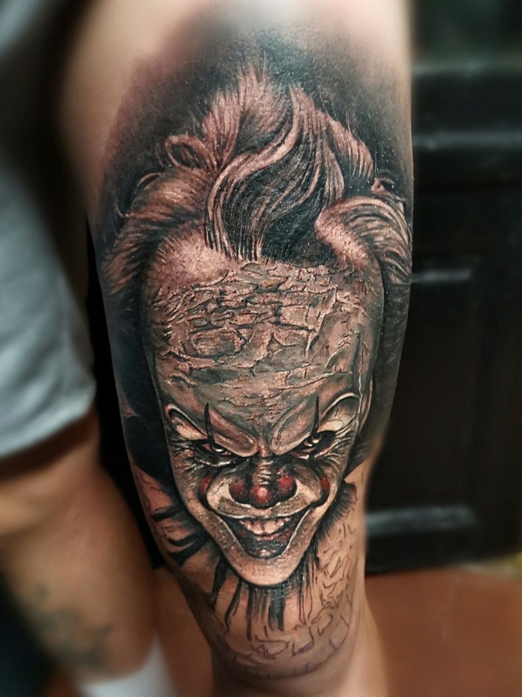 pennywise' in Black & Gray Tattoos • Search in + Tattoos Now • Tattoodo