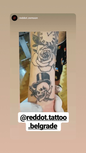 Tattoo by reDDot tattoo Belgrade - center