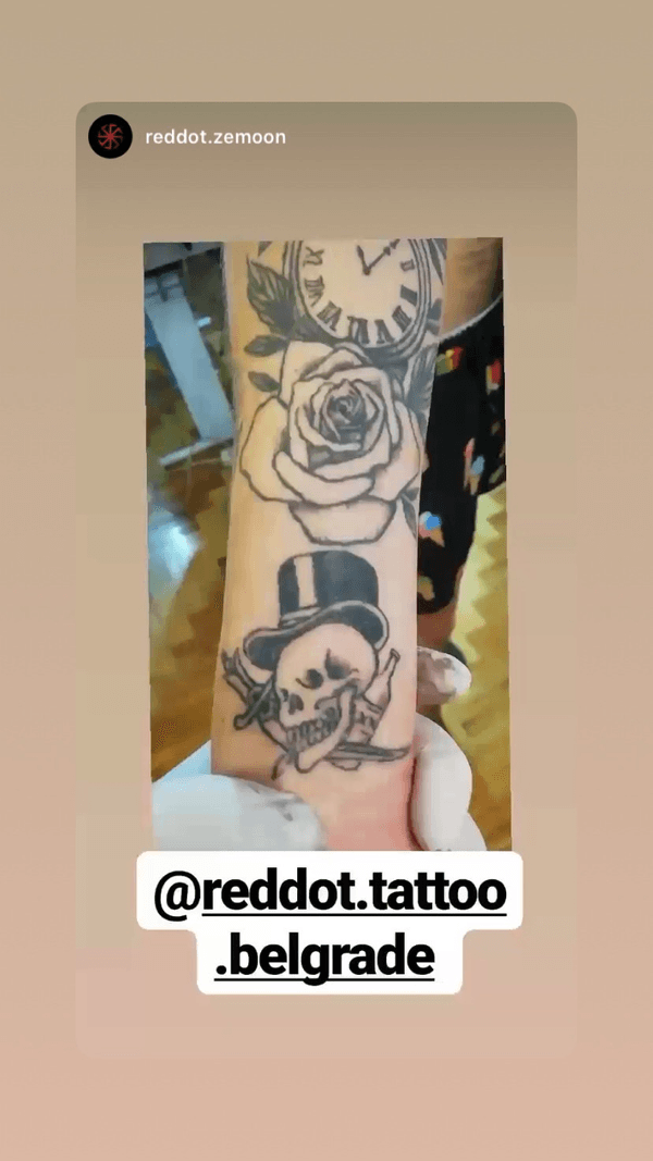 Tattoo from reDDot tattoo Belgrade - center