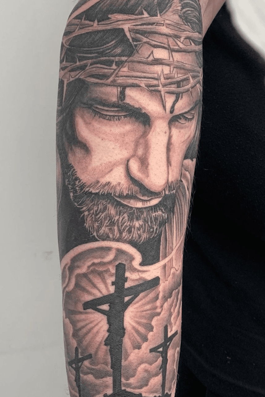 11 Jesus Tattoo Forearm That Will Blow Your Mind  alexie