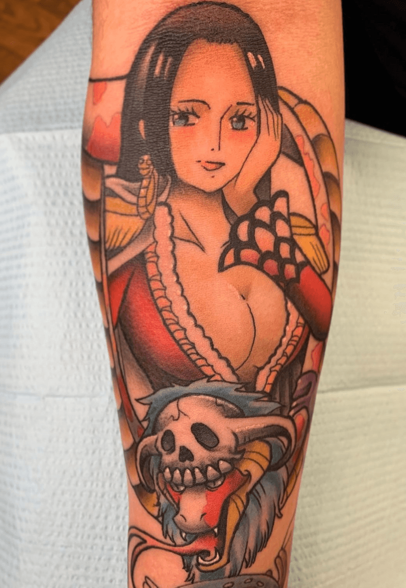 Tattoo Uploaded By Jade Macias • Boa Hancock Onepiece Anime 