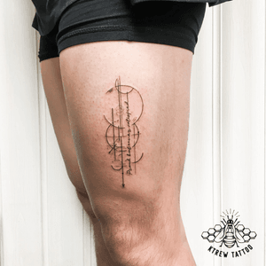 Tattoo uploaded by Kirstie Trew • Abstract Fine-Line Tattoo by Kirstie Trew  @ KTREW Tattoo • Birmingham, UK 🇬🇧 #fineline #linework #tattoo #abstract  #birminghamuk • Tattoodo