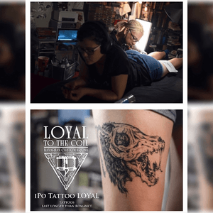 Tattoos last longer than Romance. @ipotattooloyal : English-speaking Tokyo Tattoo Studio Built on Passion, Gratitude and Fate.東京渋谷 iPo Tattoo LOYAL : Shibuya,Tokyo,Japan. Japanese and Asian tribal style Tattoo. You dream it. I tattooing it for you. Tattoos last longer than Romance.If you ask me a request? I will tattooing to you!!US Letter size (Japanese A4) ¥80000. お気軽にお問い合わせください！Feel free to asking me!!