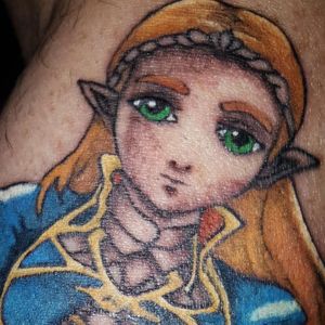 Zelda work in progress by Hayley