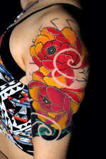 Fechamento de braço Tattoo oriental - início 