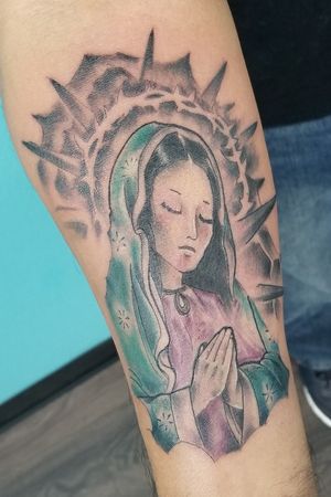 Virgen de Guadalupe #fromtijuana #tatuador #california #anaheim #followme #tattoocustom #stayhumble #staytrue #nevergiveup #artist #virginmary 