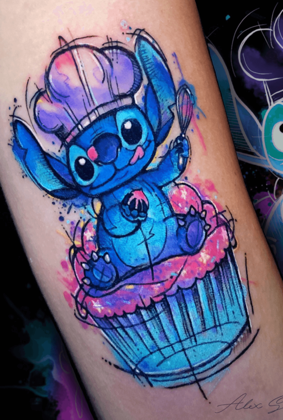 watercolor stitch tattoo by tattoosuzette on DeviantArt