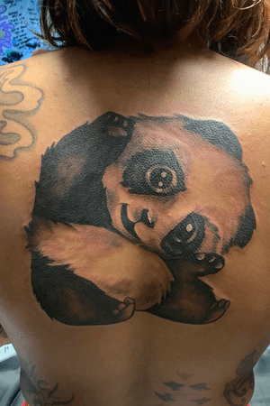 Another panda add on Check out my Instagram @ink_finatics 