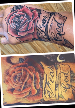John Cooper’s left hand tattoo....... My left hand 💕